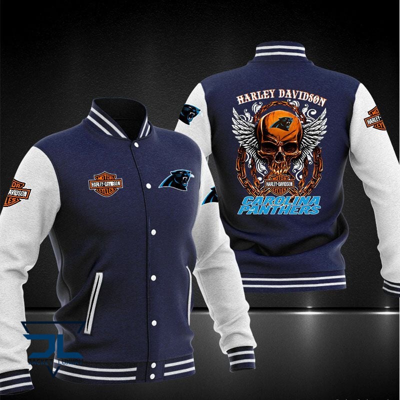 Carolina Panthers NFL Style Baseball Jacket For Fan