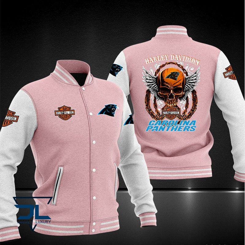 Carolina Panthers NFL Style Baseball Jacket For Fan