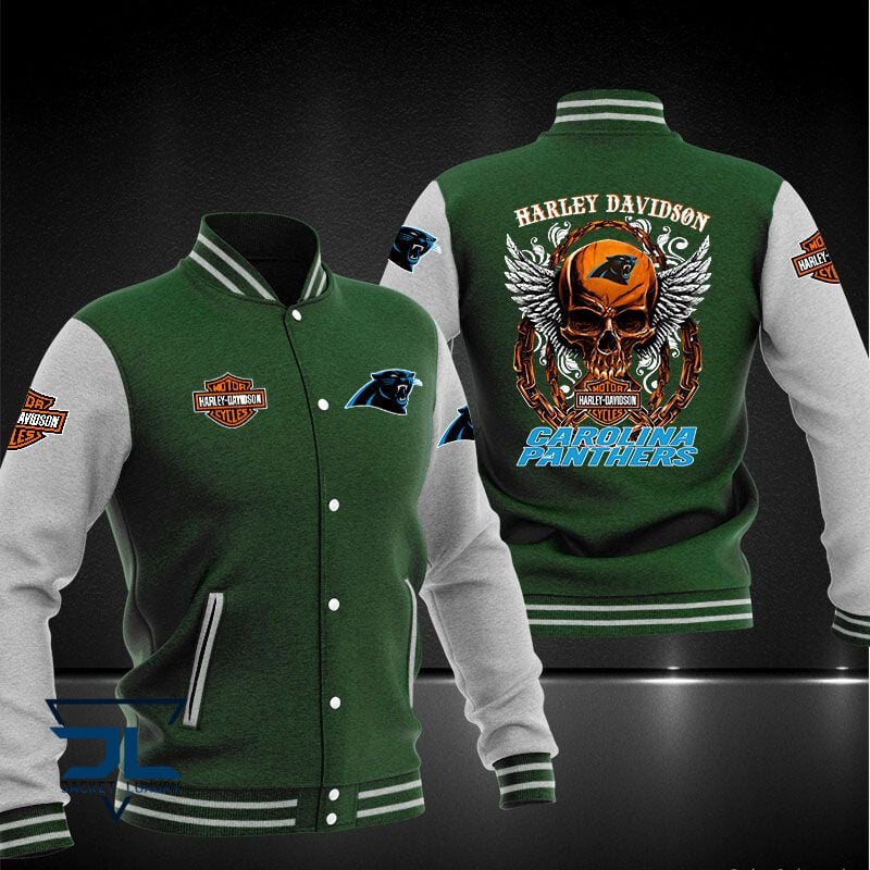 Carolina Panthers NFL Style Baseball Jacket For Fan