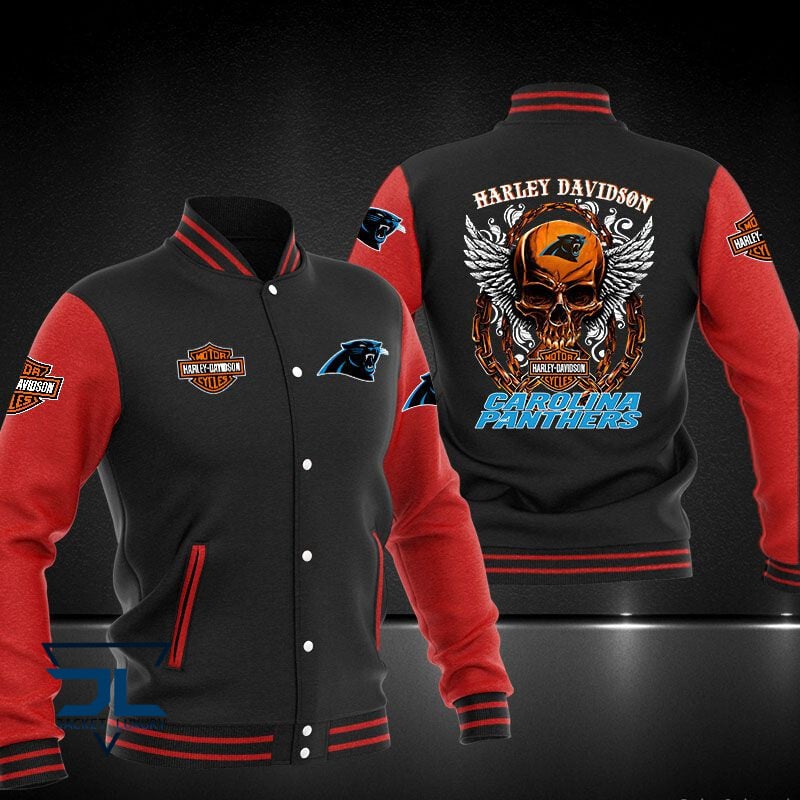 Carolina Panthers NFL Style Baseball Jacket For Fan