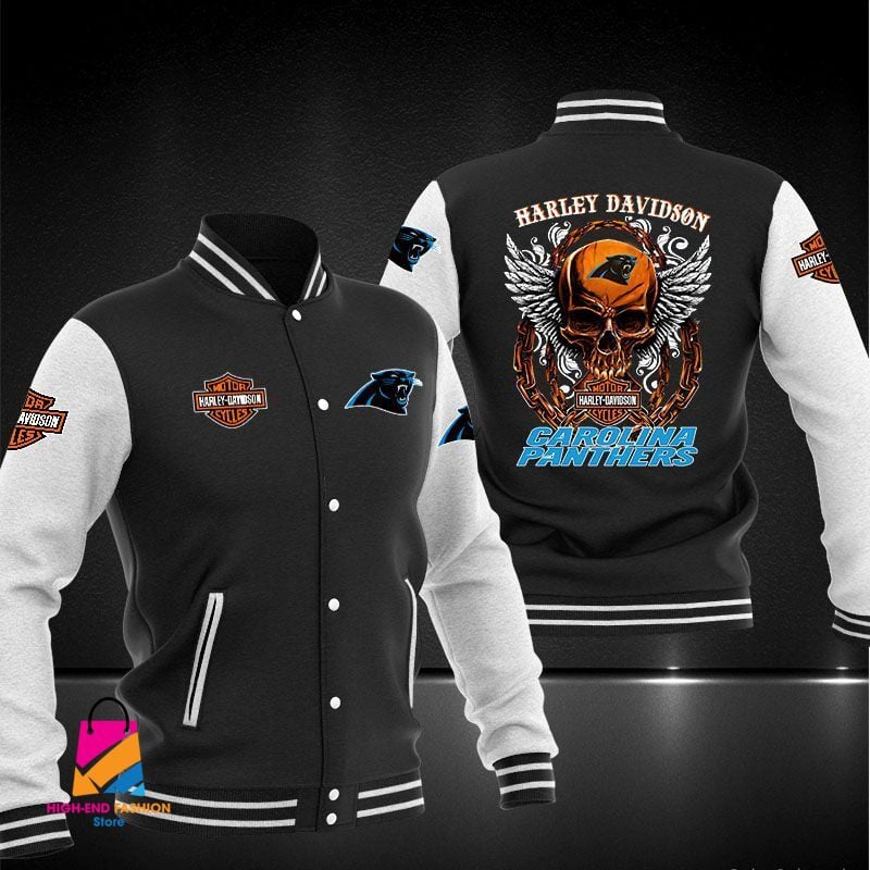 Carolina Panthers NFL Style Baseball Jacket For Fan