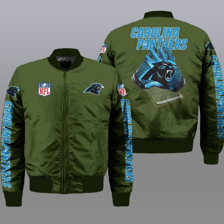 Carolina Panthers NFL Style Bomber Jacket For Fans