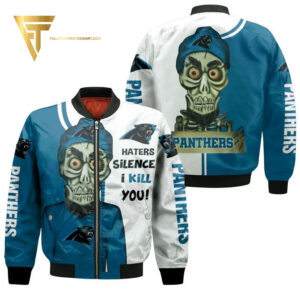 Carolina Panthers NFL Style Bomber Jacket For Fans
