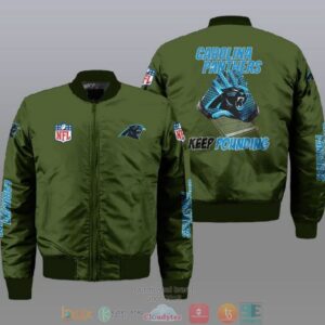 Carolina Panthers NFL Style Bomber Jacket For Fans