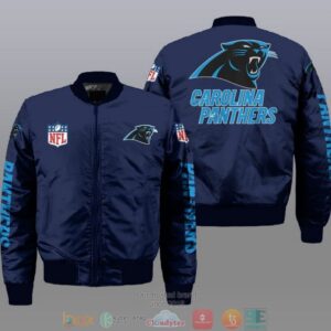 Carolina Panthers NFL Style Bomber Jacket For Fans
