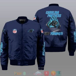 Carolina Panthers NFL Style Bomber Jacket For Fans