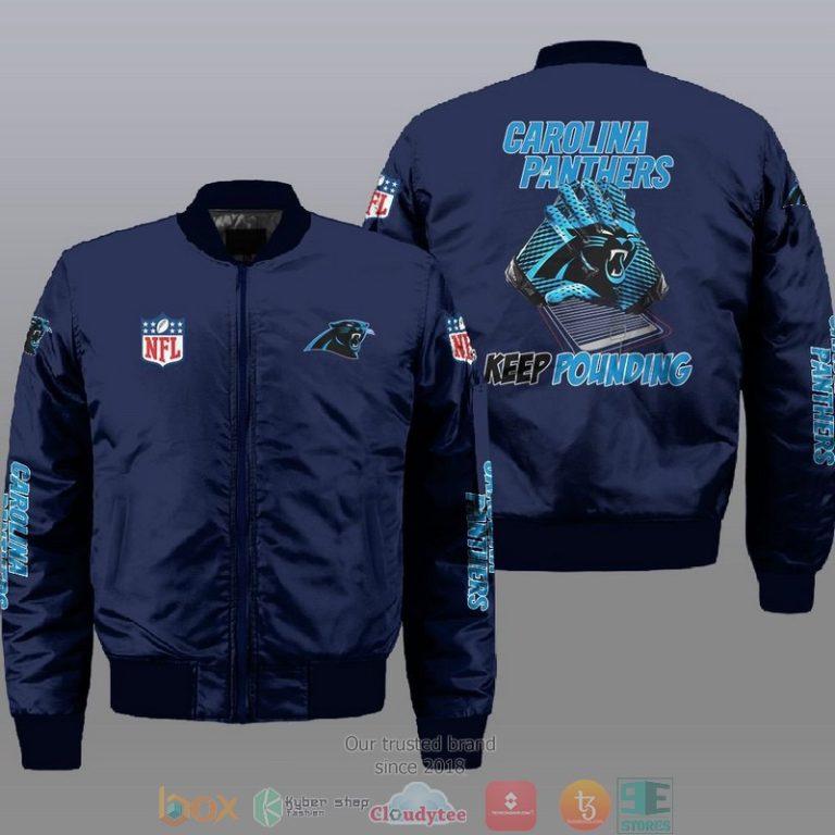 Carolina Panthers NFL Style Bomber Jacket For Fans