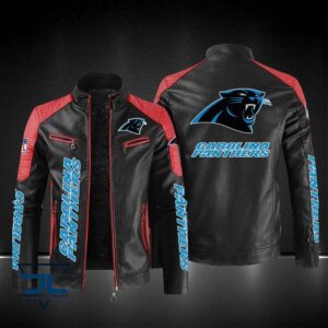 Carolina Panthers NFL Style Leather Jacket For Fans