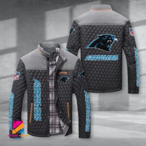 Carolina Panthers NFL Style Puffer Jacket For Fans