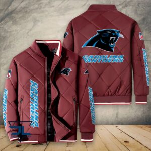 Carolina Panthers NFL Style Puffer Jacket For Fans