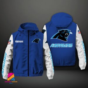 Carolina Panthers NFL Style Windbreaker Jacket For Fans
