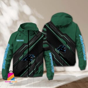 Carolina Panthers NFL Style Windbreaker Jacket For Fans