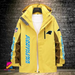 Carolina Panthers NFL Style Windbreaker Jacket For Fans
