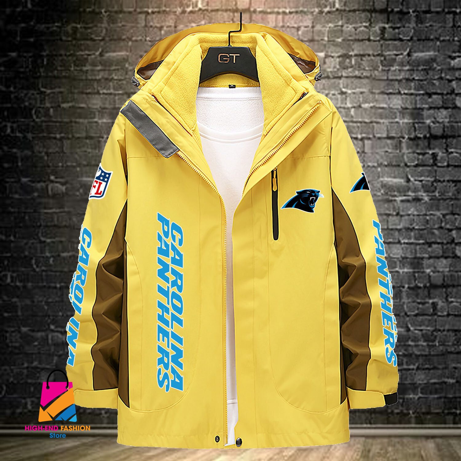 Carolina Panthers NFL Style Windbreaker Jacket For Fans