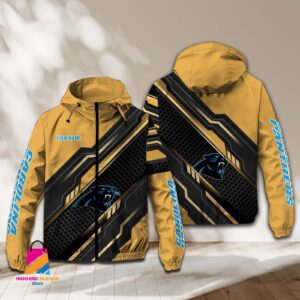 Carolina Panthers NFL Style Windbreaker Jacket For Fans