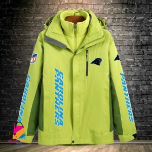 Carolina Panthers NFL Style Windbreaker Jacket For Fans