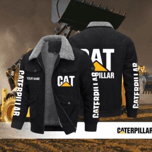 Caterpillar Company Style Thermal Cotton Jacket Prim For Fans