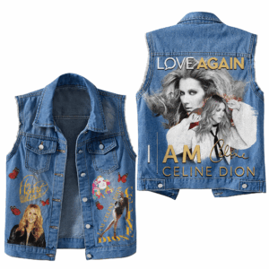 Celine Dion Music Style Sleeveless Jacket For Fans