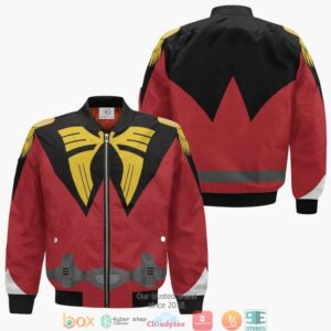 Char Aznable Mobile Suit Gundam Anime Anime Style Bomber Jacket For Fans