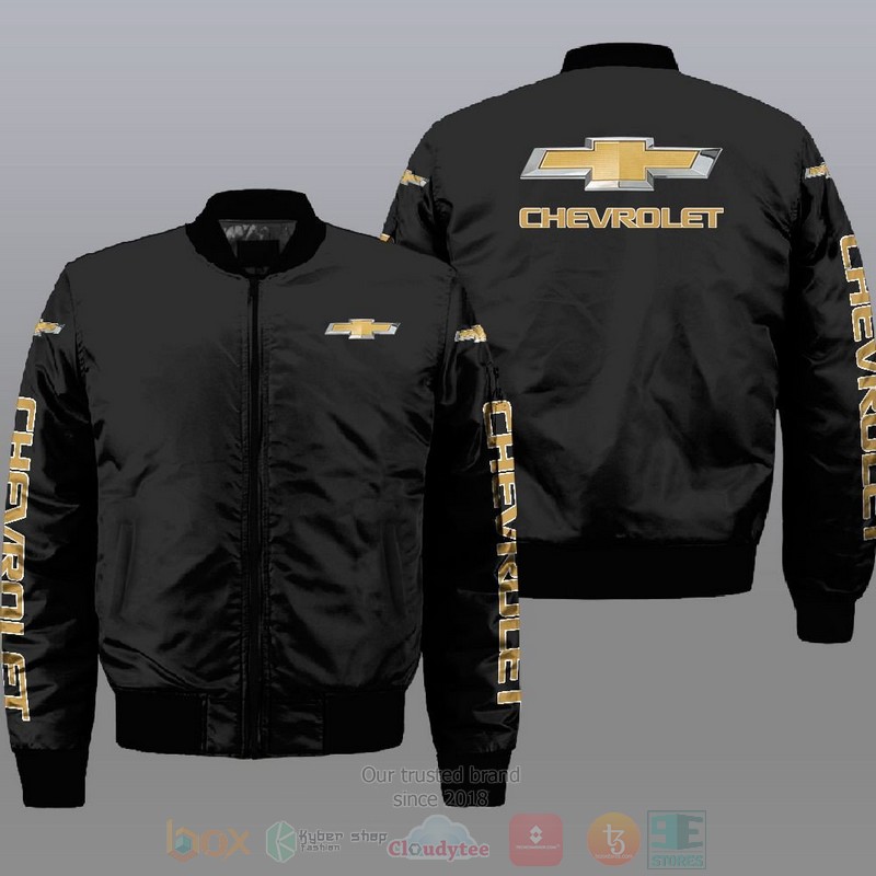 Chevrolet Car Style Bomber Jacket For Fans