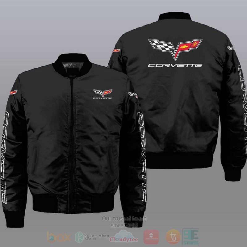 Chevrolet Corvette Car Style Bomber Jacket For Fans