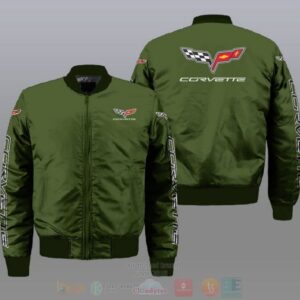Chevrolet Corvette Car Style Bomber Jacket For Fans