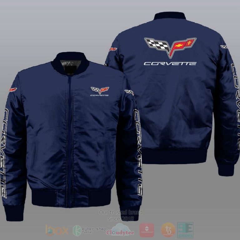 Chevrolet Corvette Car Style Bomber Jacket For Fans