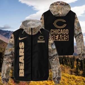 Chicago Bears NFL Personalized Style Windbreaker Jacket For Fans