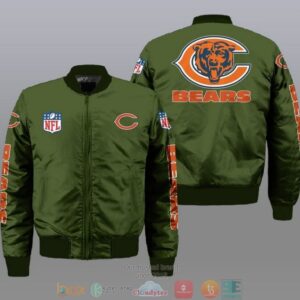 Chicago Bears NFL Style Bomber Jacket For Fans