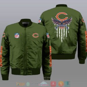 Chicago Bears NFL Style Bomber Jacket For Fans