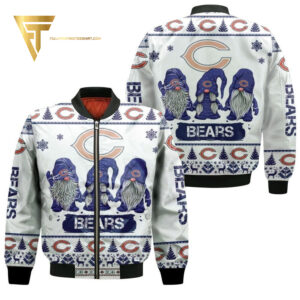 Chicago Bears NFL Style Bomber Jacket For Fans