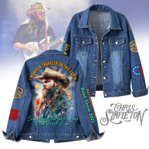 Chris Stapleton Music Denim Jacket Gift For Fans