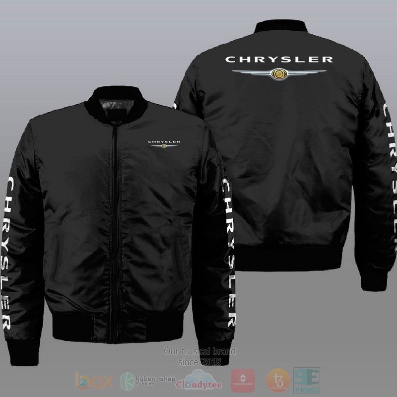 Chrysler Car Style Bomber Jacket For Fans