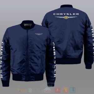 Chrysler Car Style Bomber Jacket For Fans