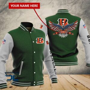 Cincinnati Bengals NFL Style Baseball Jacket For Fan