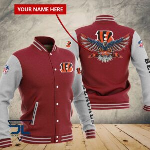 Cincinnati Bengals NFL Style Baseball Jacket For Fan