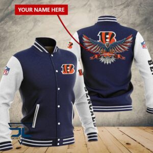 Cincinnati Bengals NFL Style Baseball Jacket For Fan