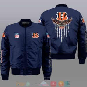 Cincinnati Bengals NFL Style Bomber Jacket For Fans