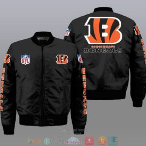 Cincinnati Bengals NFL Style Bomber Jacket For Fans