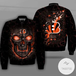 Cincinnati Bengals NFL Style Bomber Jacket For Fans