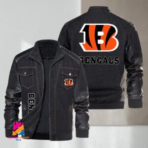 Cincinnati Bengals NFL Style Denim Jacket For Fans