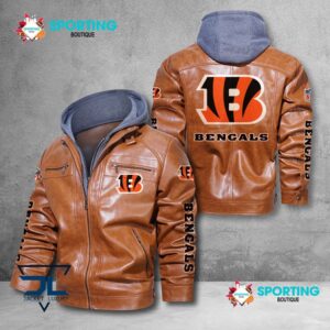 Cincinnati Bengals NFL Style Leather Jacket For Fans