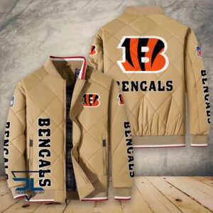 Cincinnati Bengals NFL Style Puffer Jacket For Fans