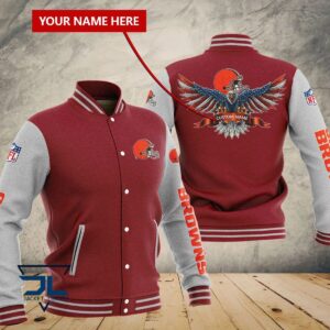 Cleveland Browns NFL Style Baseball Jacket For Fan
