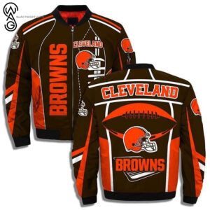 Cleveland Browns NFL Style Bomber Jacket For Fans