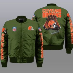 Cleveland Browns NFL Style Bomber Jacket For Fans