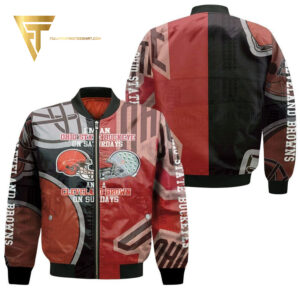 Cleveland Browns NFL Style Bomber Jacket For Fans