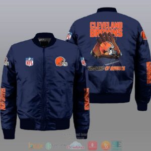 Cleveland Browns NFL Style Bomber Jacket For Fans