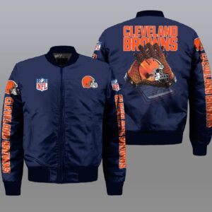 Cleveland Browns NFL Style Bomber Jacket For Fans