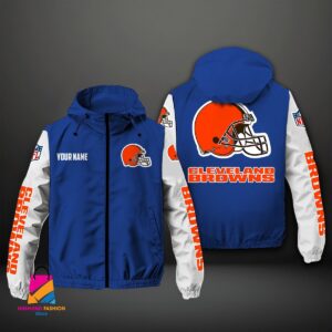 Cleveland Browns NFL Style Windbreaker Jacket For Fans